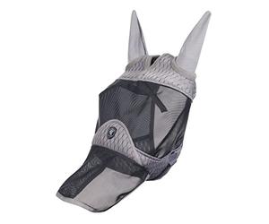 LeMieux Masque de gladiateur de cheval en Lycra extensible dans les 4 sens - Maille respirante - Taille S