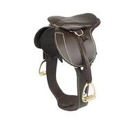 LeMieux Mini jouet pour poney avec sangle de saut Marron