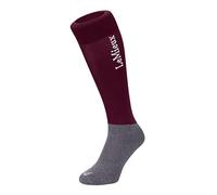 LeMieux My Lemieux Chaussettes de Compétition Bordeaux Chaussettes Mixte