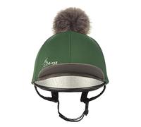 LeMieux Pom Hat Silk Hunter Green Chapeau en Soie Unisexe, Vert Chasse, Taille Unique