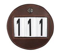 LeMieux Porte-bonnette Unisexe pour numéro de Route Marron Vieilli Competiton, Taille Unique