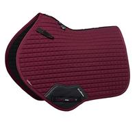 LeMieux Prosport Coton Contact étroit carré Saddlepad M Bordeaux
