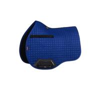 LeMieux Prosport Suède GP Tapis de Selle Unisexe, Benetton Carré en Daim Bleu, L
