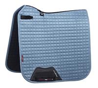 LeMieux Prosport Tapis de Selle carré en Daim L Bleu Glace