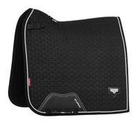 LeMieux Puissance Tapis de selle de dressage en daim Noir Taille L