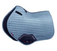 LeMieux Tapis de selle Square CSO en suédine surface luxueuse en daim S/M