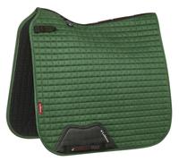 LeMieux Dressage Tapis de Selle Unisexe, Hunter Carré en Daim Vert, L