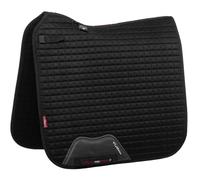 LeMieux Tapis de selle Square Dressage en suédine surface luxueuse en daim S/M