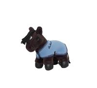 LeMieux Tiny Pony Freya Manteau doux Marron Format poche Tapis en polaire Tiny Pony inclus