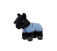 LeMieux Tiny Pony Skye Manteau doux Noir Taille adaptée aux poches Comprend un tapis en polaire Tiny Pony