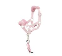 LeMieux Toy Pony Vogue Licol et longe - À partir de 3 ans - Muserolle rembourrée en polaire - Sangle réglable - Lavable en machine - Fleur - Taille unique