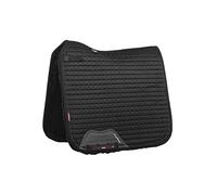LeMieux Unisexe mérinos Plus sensibles Peau d'agneau de Dressage Tapis de Selle, Noir, L