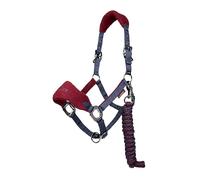 Lemieux Vogue Licol en Polaire - Licol et Longe (Bordeaux-Poney)