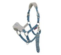 LeMieux Licol et longe Vogue avec inserts en polaire au niveau de la nuque et du nez Full = Cheval