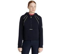 LeMieux Young Rider Hettie Sweat à capuche demi-zippé pour enfant Bleu marine