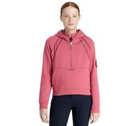 LeMieux Young Rider Hettie Sweat à capuche demi-zippé pour enfant - Canneberge