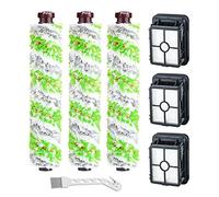 Lemige - Lot de 3 Rouleaux de brosses à poussière de Rechange pour aspirateur Bissell CrossWave 3888A 1785 Pet Pro 2306A sans Fil Humide Sec Vac