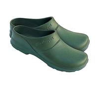 Lemigo Sabots de Jardin légers en EVA Bio Comfort (Vert, Système Taille Chaussures EU, Adulte, Numérique, Moyen, 36)