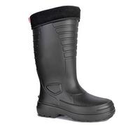 LEMIGO Bottes en caoutchouc EVA légères doublées Grenlander, Noir , 42 EU