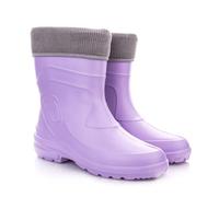 LEMIGO Damen Gummistiefel Jessy 800 (Pink 257C / Grau, 41)
