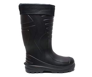 LEMIGO Highlander 766 Bottes en caoutchouc légères doublées Eva Noir Taille 43
