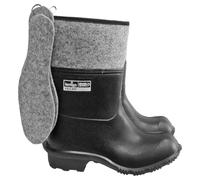 LEMIGO Léger Bottes de Feutre 39-47 Hiver Travail Bottes en Caoutchouc