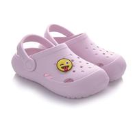 LEMIGO Lemigoose Sabots légers pour enfant en EVA avec épingle Chaussures de jardin Chaussons de bain Chaussures de jardin Chaussons de bain G 23-36 EU 880, Rose, 29/30 EU