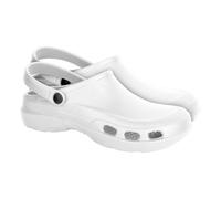 LEMIGO Sabots Blanc Pantoufle Chaussures Jardin de Travail Femme Homme 36-47