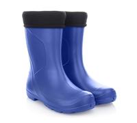 Lemigo Stivali da Pioggia Molto Leggeri da Donna in Schiuma EVA con Fodera Interna DAKOTA 36-42 EU (Blu, Système Taille Chaussures EU, Adulte, Numérique, Moyen, 37)