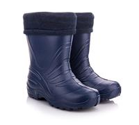 Lemigo Unisex Enfants Bottes en Caoutchouc EVA Doublées TERMIX (Bleu foncé, Système Taille Chaussures EU, Enfant de 2 à 5 ans, Numérique (intervalle), Moyen, 22, 23)