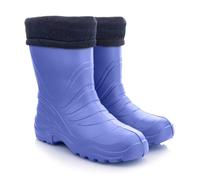 Lemigo Unisex Enfants Bottes en Caoutchouc EVA Doublées TERMIX (Bleu, Système Taille Chaussures EU, Enfant de 2 à 5 ans, Numérique (intervalle), Moyen, 26, 27)