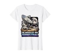 L'émission était Une théorie du Complot sur l'alunissage terrestre T-Shirt Graphique avec Valeur