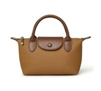 LEMITA Sacs à main, sacs à bandoulière en cuir, sacs pour femmes, sacs à raviolis, sacs à bandoulière en cuir de vachette, petits sacs, Couleur biscuit - Petite taille