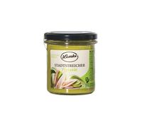 Lemke Crème de Pistache, 325g | Pâte à tartiner crémeuse à la pistache – avec 18 % de pistaches pour une saveur d’une grande finesse