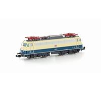 LEMKE Hobbytrain 81222376 - Locomotive électrique BR 110 DB, EP.V, Bleu/Beige - Écartement N