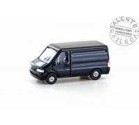 Lemke Minis 61211 - 1:160 N - Fourgon Fiat Ducato De Couleur Bleu Foncé