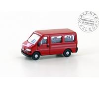 Lemke Minis 61316 - 1:160 N - Fourgon Fiat Ducato De Couleur Rouge