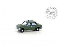 LEMKE Minis 61518 - 1:160 N - Voiture Fiat 128 Militaire Vert Olive Avec Lampe