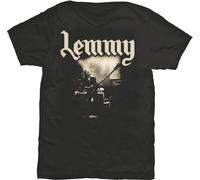 Lemmy - "Lived To Win" T-shirt pour homme/femme unie RO2517 (L) (Noir)