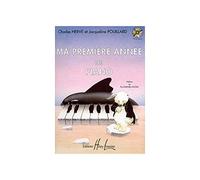 LEMOINE Ma première année de piano - Hervé Charles, Jacqueline Pouillard - 88 touches - Livre de méthode de piano pour débutants