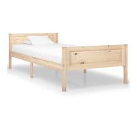 Lemon 1 Personne/ Cadre de lit - 1 Place & Sans matelas - - bois de pin massif 90x200 cm CCL82151424