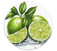 Lemon 1000 Pièces Puzzle Rond Cadeau Irrégulière Puzzle Circulaire Unique Classiques 1000pcs (67.5x67.5cm)