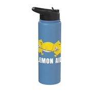 Lemon Aid Support amusant pour limonade et limonade Stainless Steel Insulated Water Bottle