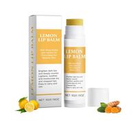 Lemon and Turmeric Lip Balm, Turmeric Lip Balm Brightening For Dark Lips, Lip Exfoliating, To Soften And Moisturize Lips (1)