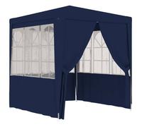Lemon Anti-UV,VIDAXL, Tente de réception - avec parois latérales 2x2 m Bleu 90 g/m² CCL56594419