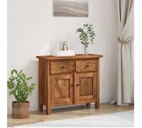 Lemon Buffet Bahut Armoire DE Cuisine - UU Vaisselier - bois d'acajou massif 75x30x65 cm CCL27369678