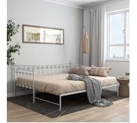LEMON Cadre de canapé-lit extensible - Lit banquette - sans matelas - blanc 90x200 cm LL1149