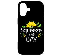 Lemon Coffee Squeeze The Day Sign,When Life Gives You Lemons Coque pour iPhone 17