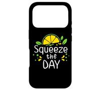 Lemon Coffee Squeeze The Day Sign,When Life Gives You Lemons Coque pour iPhone 17 Pro