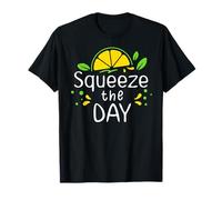 Lemon Coffee Squeeze The Day Sign,When Life Gives You Lemons T-Shirt